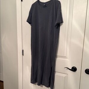 Old Navy Gray Maxi Dress